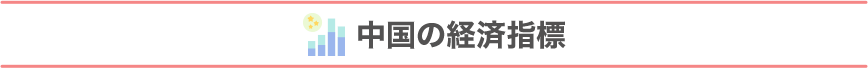 中国の経済指標